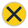 Crossing sign