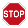 Stop sign